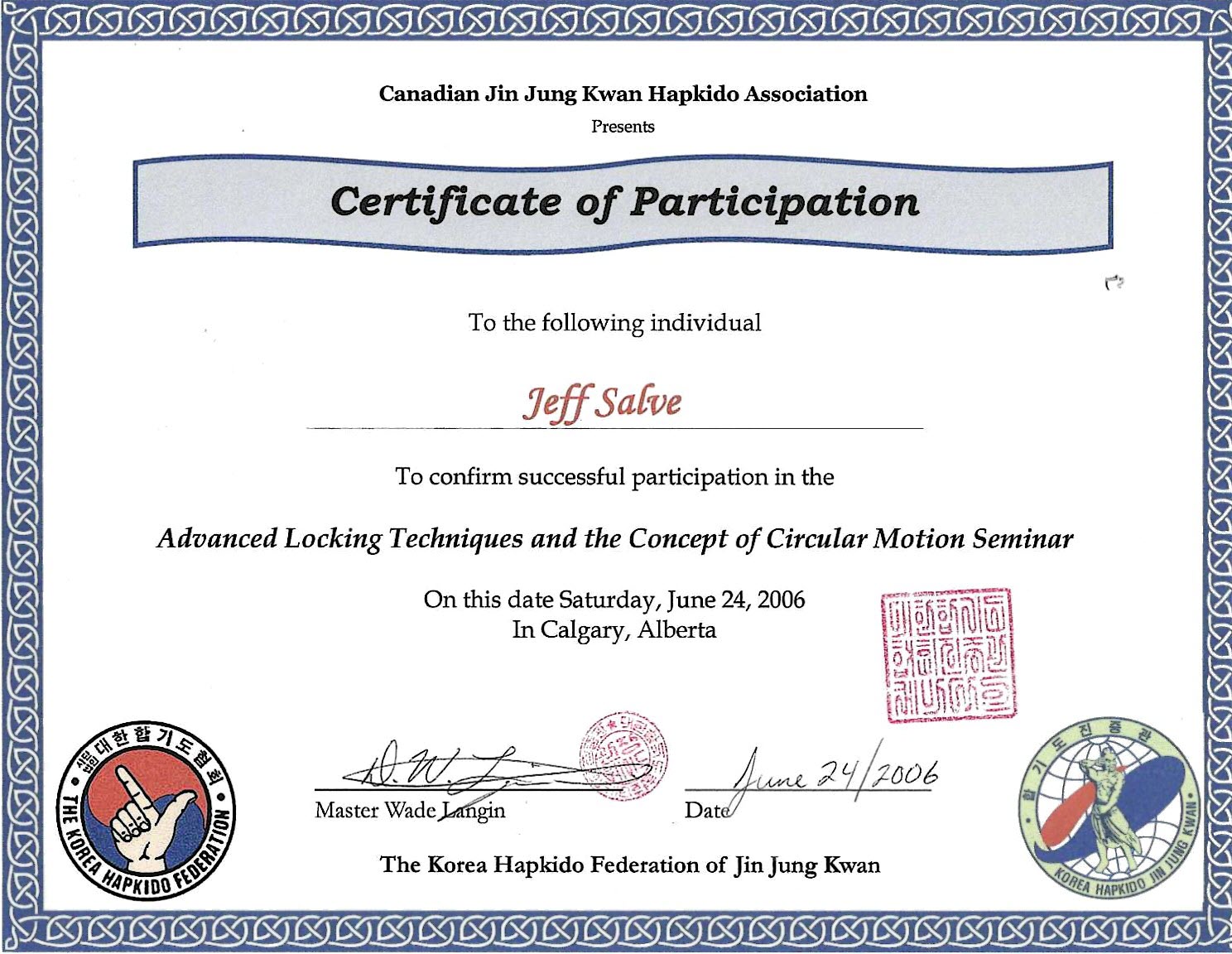 Advanced Locking Seminar