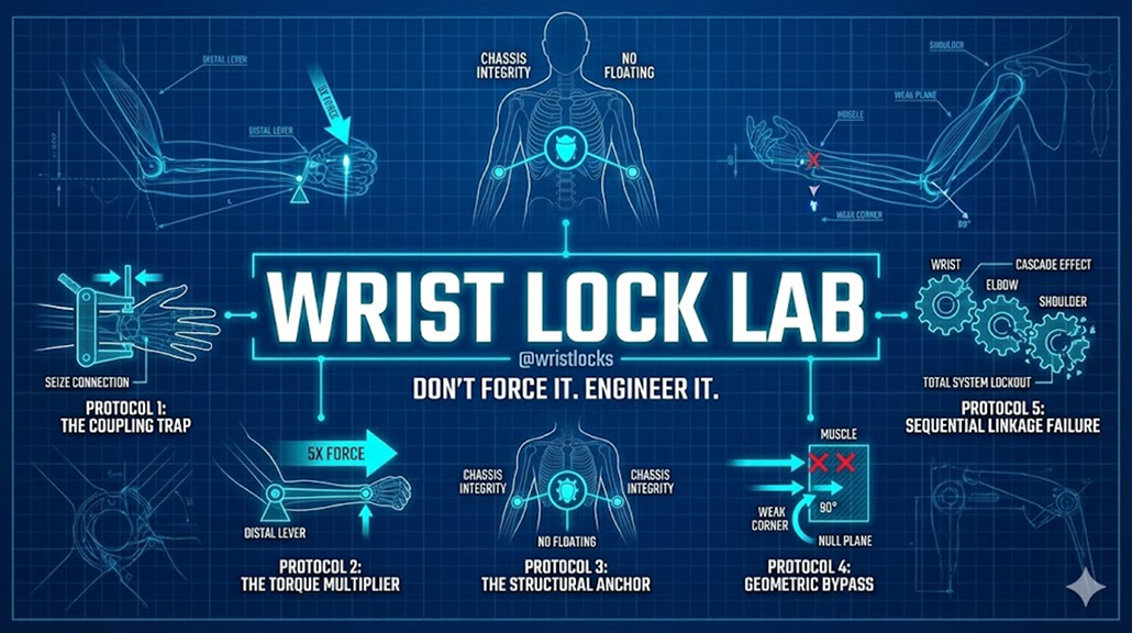 Wrist Lock Blueprint Diagram